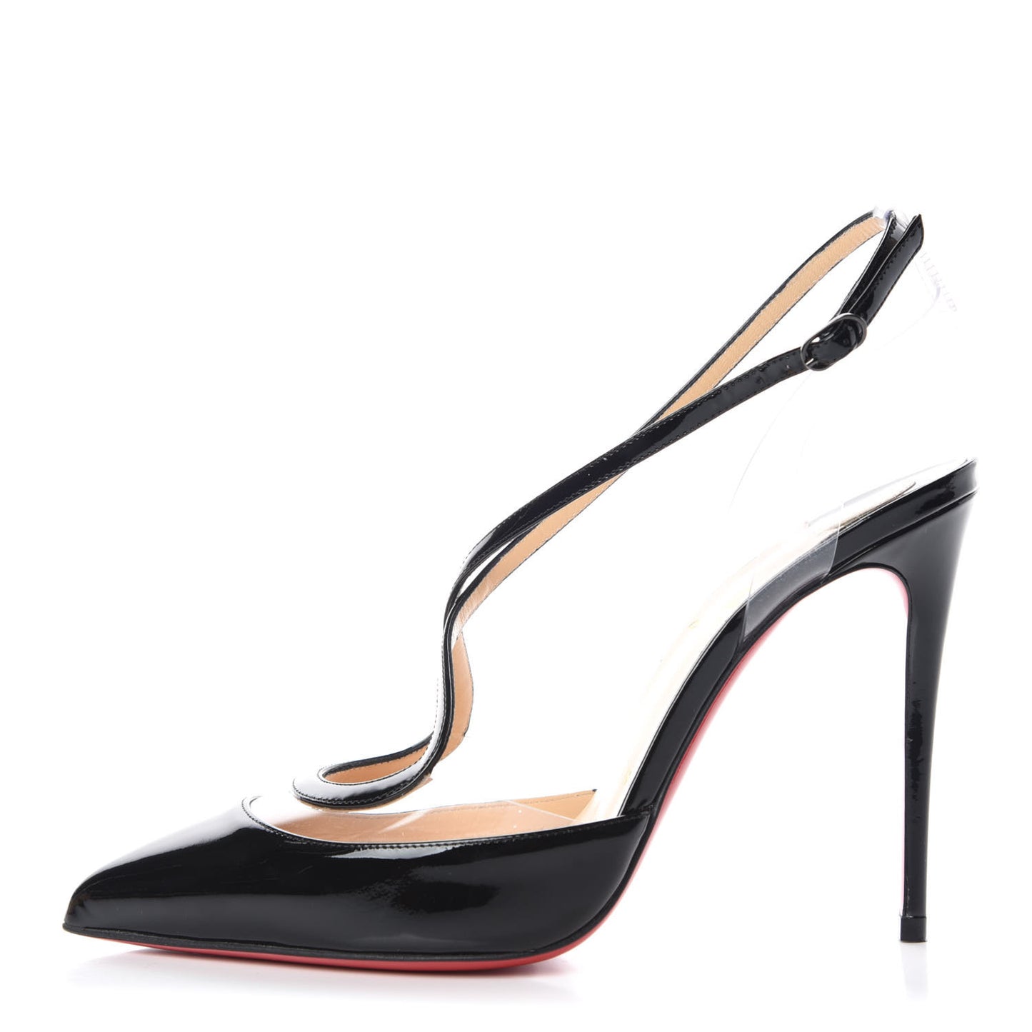 Patent PVC Cupidetta 100 Pumps 37.5 Black