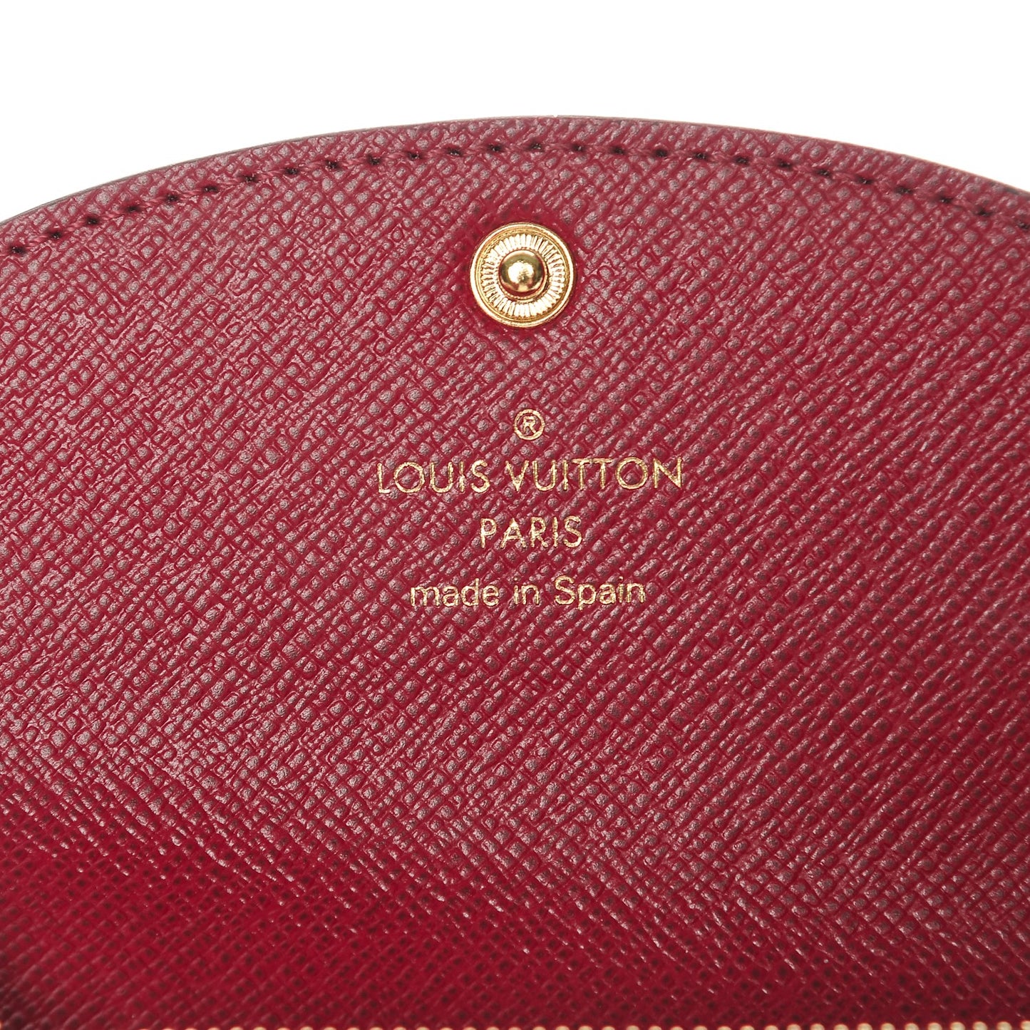 Monogram Rosalie Coin Purse Fuchsia