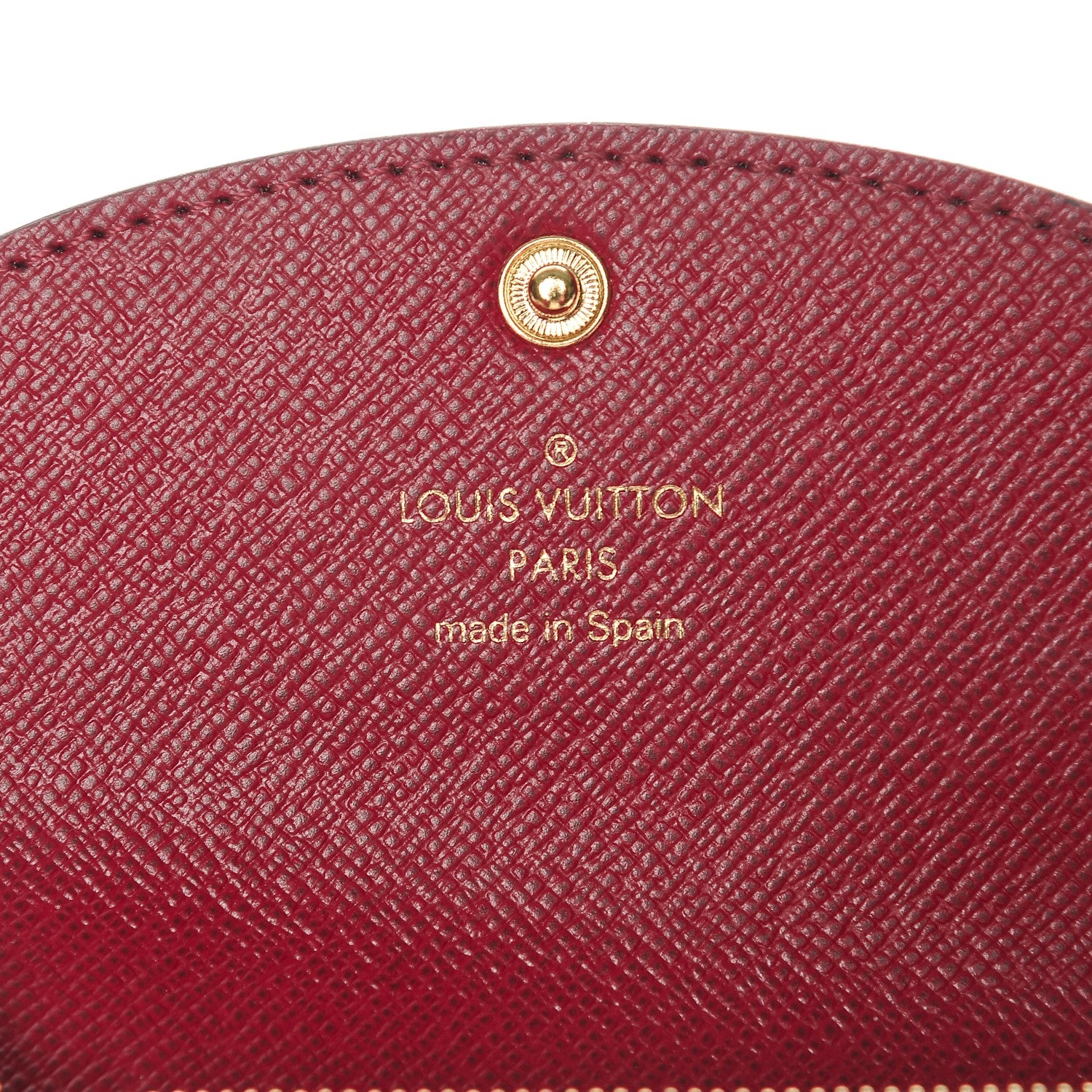 Louis Vuitton Monogram Rosalie Coin Purse Fuchsia 5 of 8