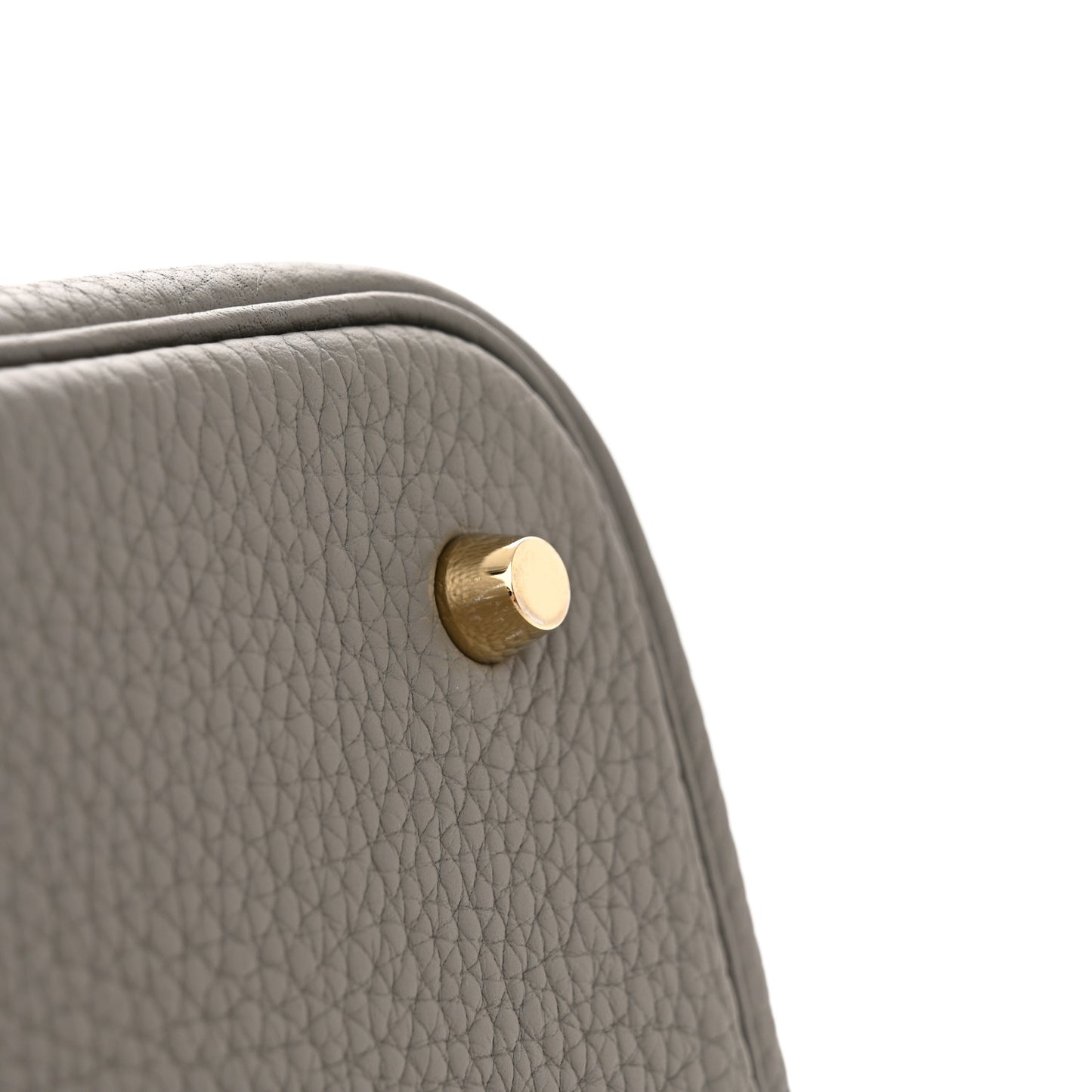 Taurillon Clemence Picotin Lock 22 MM Gris Meyer