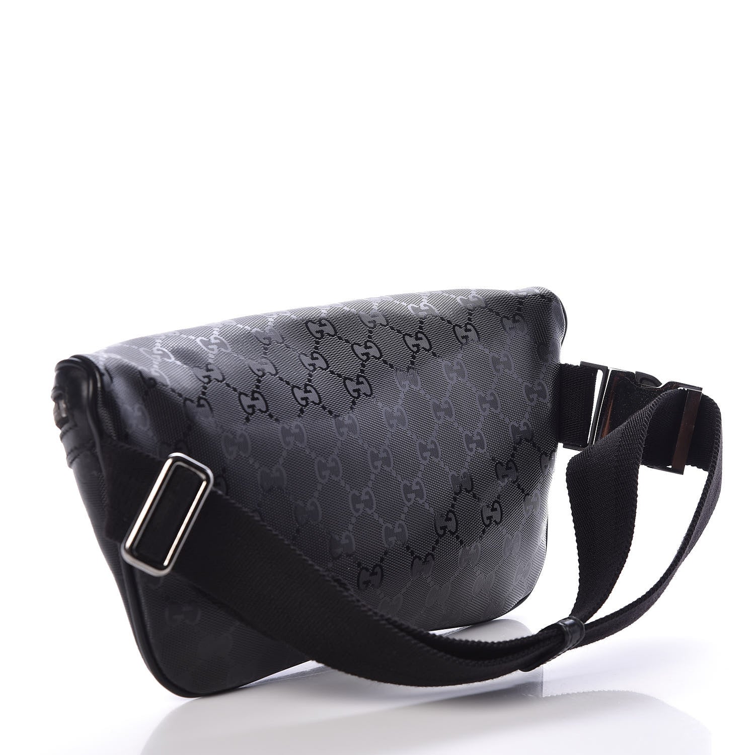 Gucci Imprime Monogram Belt Bag Black 3 of 9