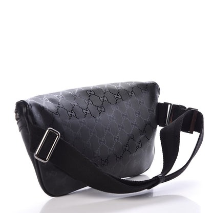 Gucci Imprime Monogram Belt Bag Black 3 of 9