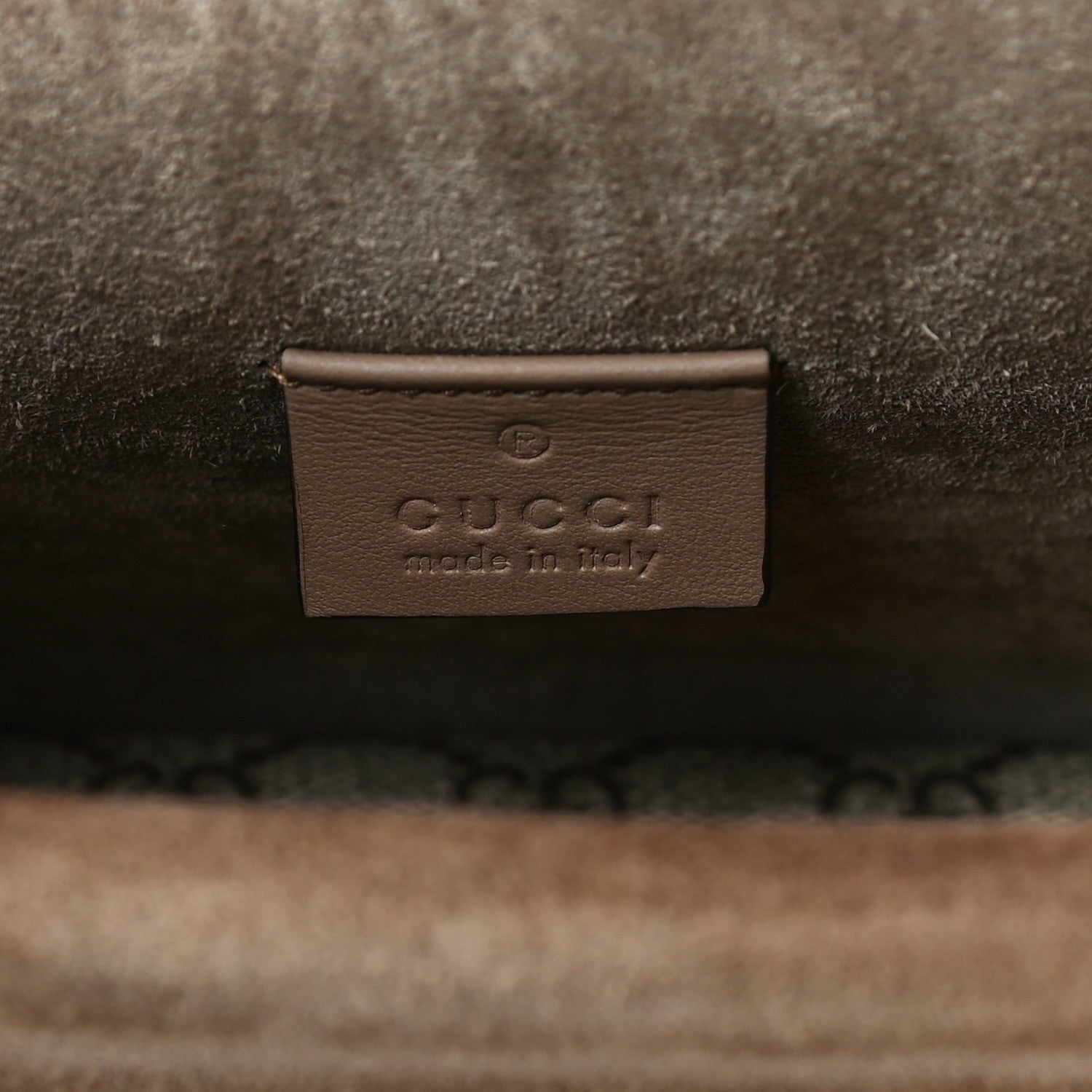 Gucci GG Supreme Monogram Mini Dionysus Shoulder Bag Taupe 6 of 17