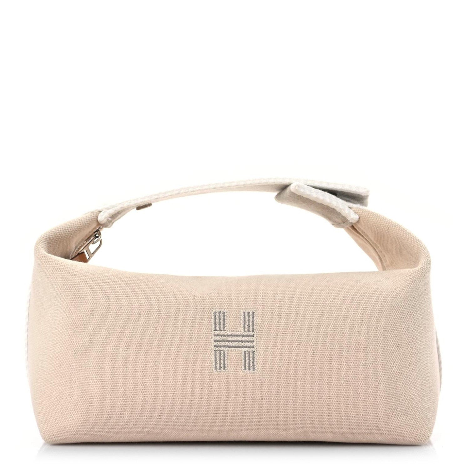 Hermes Canvas Small Bride-A-Brac Pouch Natural 1 of 11