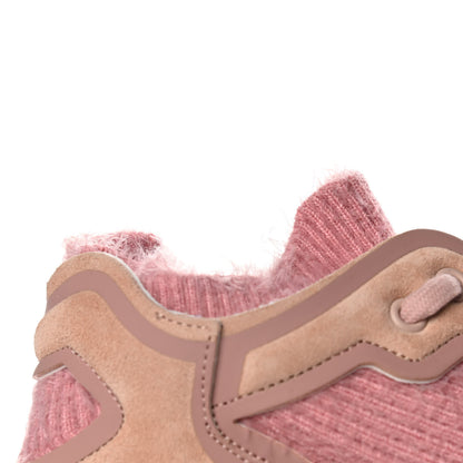 Chanel Suede Calfskin Stretch Fabric CC Sneakers 40.5 Pink 12 of 19