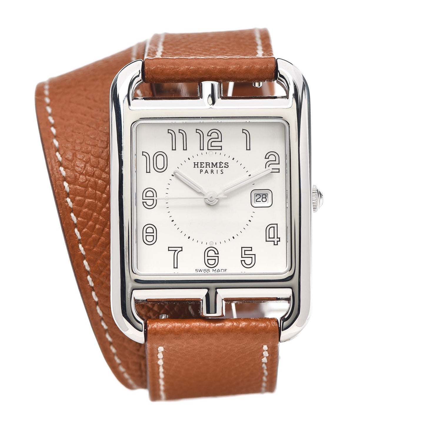 Stainless Steel Epsom 29mm Cape Cod Double Tour Quartz Watch Gold