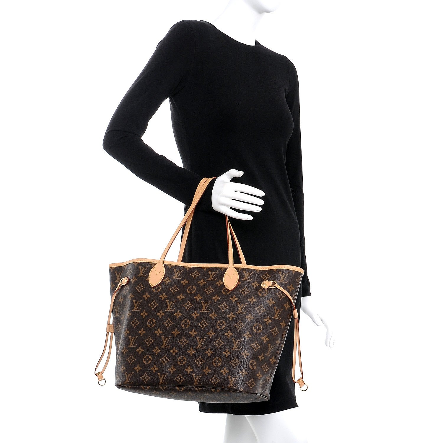 Louis Vuitton Monogram Neo Neverfull MM Pivoine 2 of 14