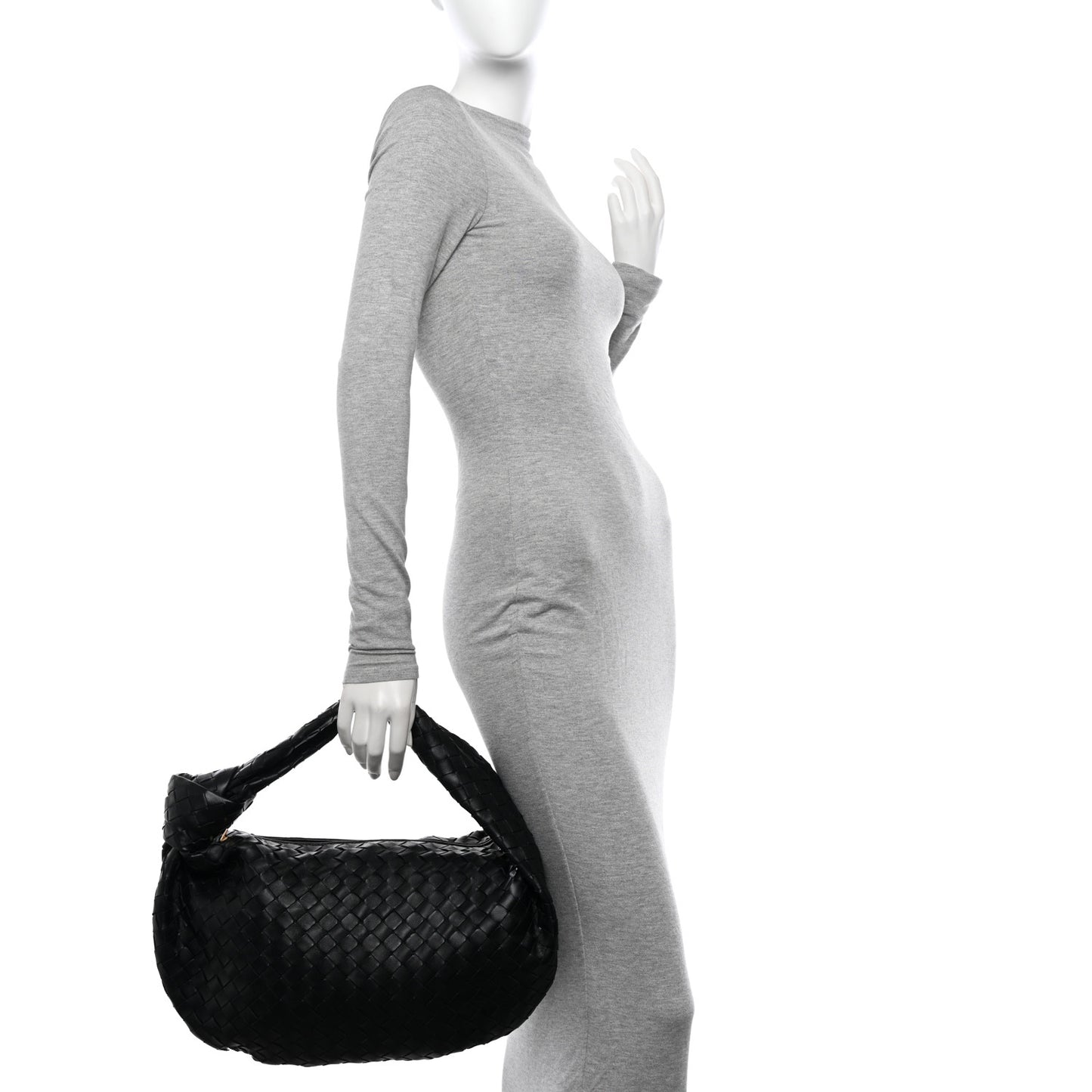 Nappa Intrecciato Small Jodie Black