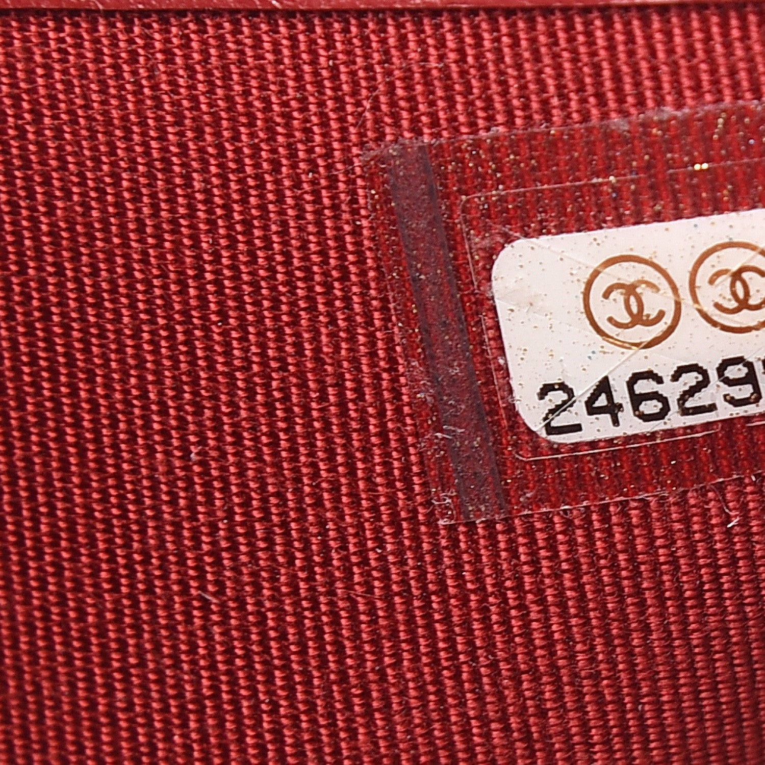 Chanel Caviar Quilted Compact Flap Wallet Red 7 of 7