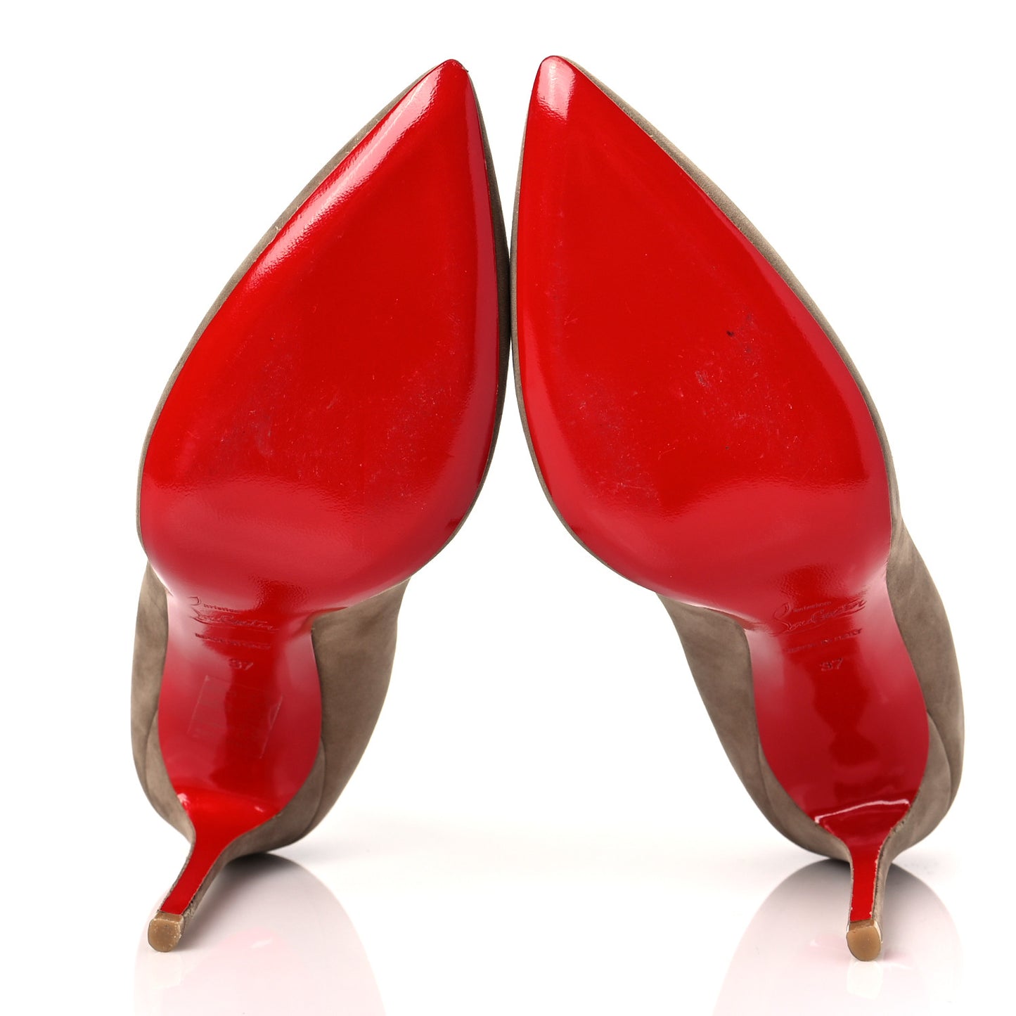 Suede Pigalle Follies 100 Pumps 37 Fennec