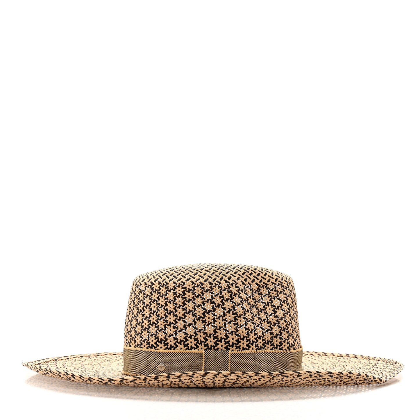 Chapeau Femme Etna Panama Hat 59 Naturel Black
