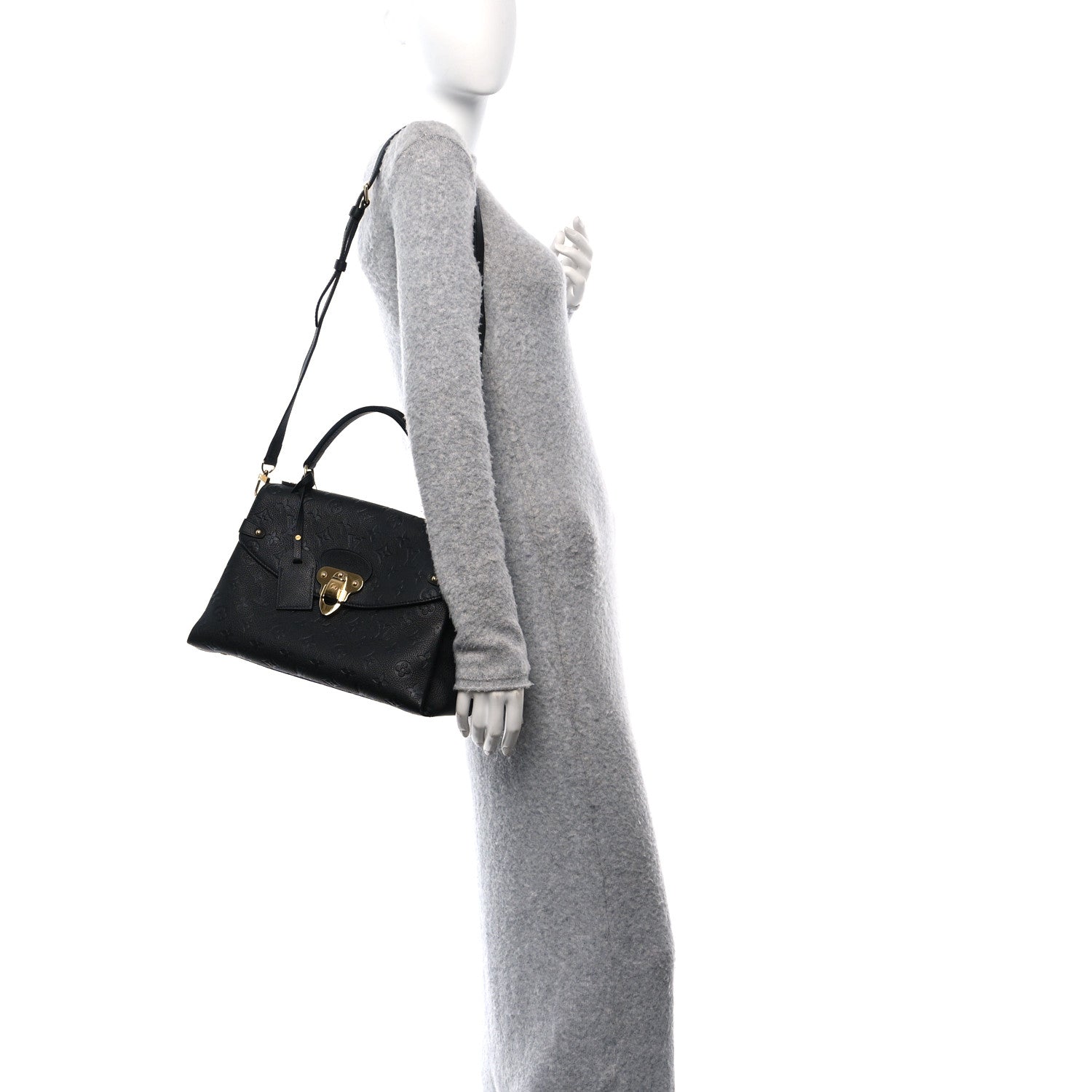Louis Vuitton Empreinte Georges MM Black 2 of 14