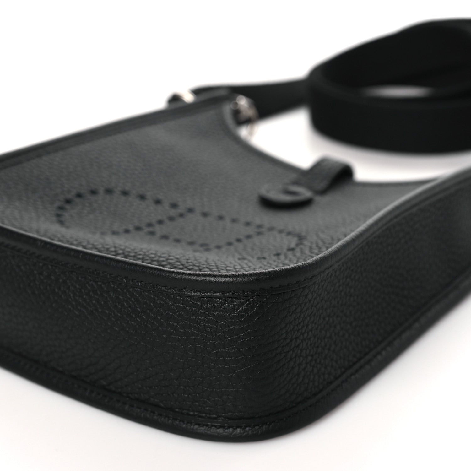 Hermes Taurillon Clemence Evelyne TPM Black 10 of 10