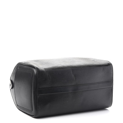Louis Vuitton Epi Speedy 25 Black 4 of 17