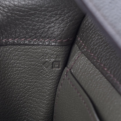 Hermes Taurillon Clemence Etribelt Vert De Gris 7 of 11