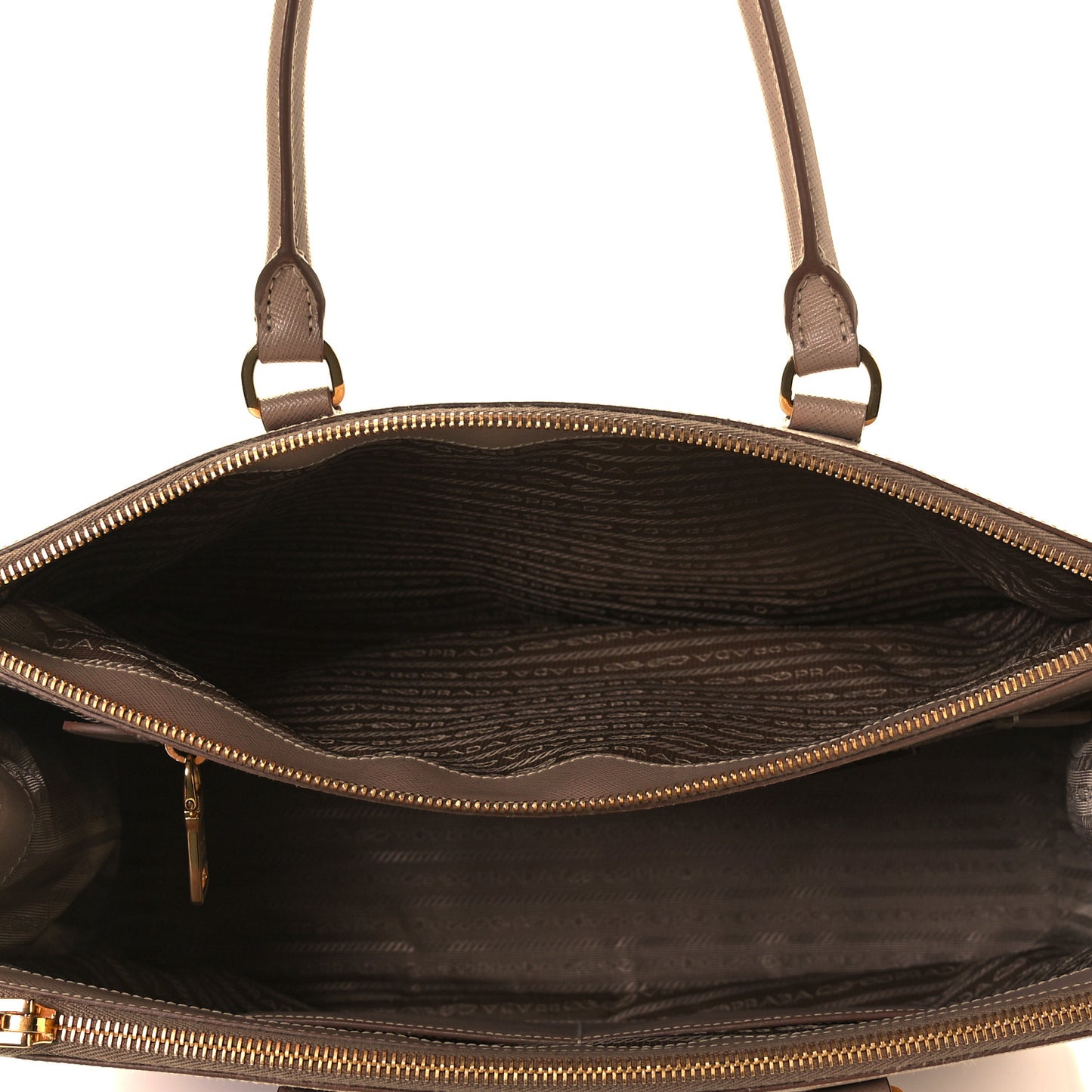Saffiano Large Galleria Double Zip Tote Cammeo