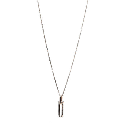 Tiffany 18K Rose Gold HardWear Link Pendant Necklace 1 of 8