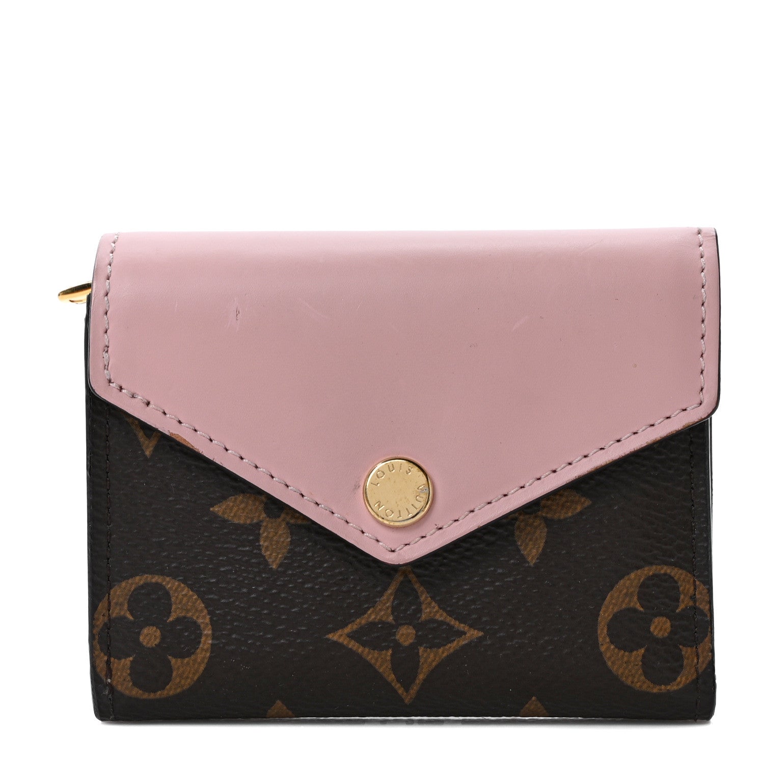 Louis Vuitton Monogram Zoe Wallet Rose Ballerine 1 of 7