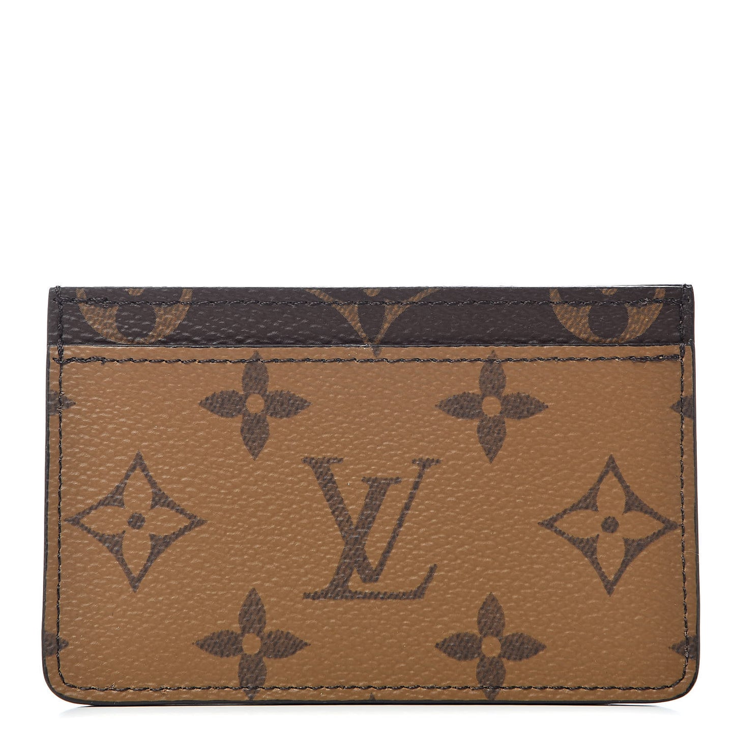 Reverse Monogram Card Holder