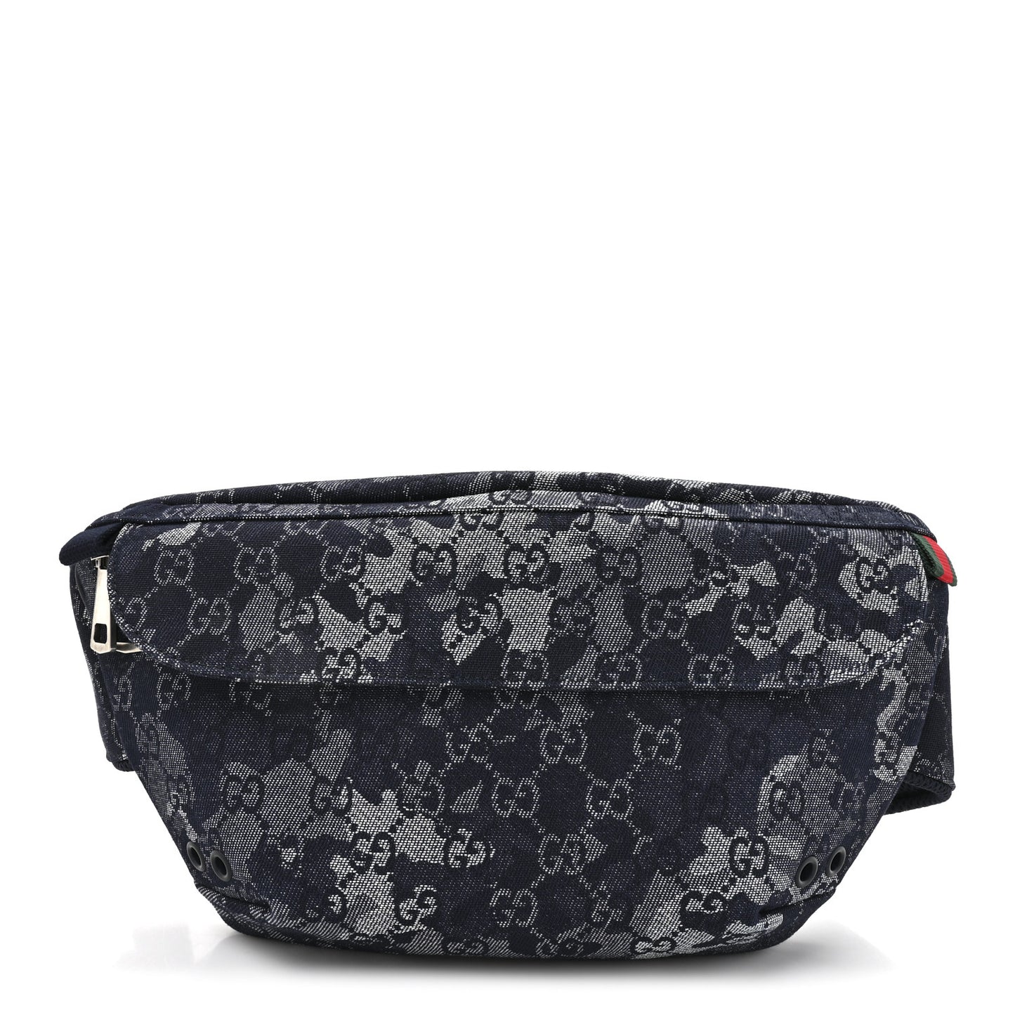 Denim GG Monogram Camouflage Belt Bag Blue