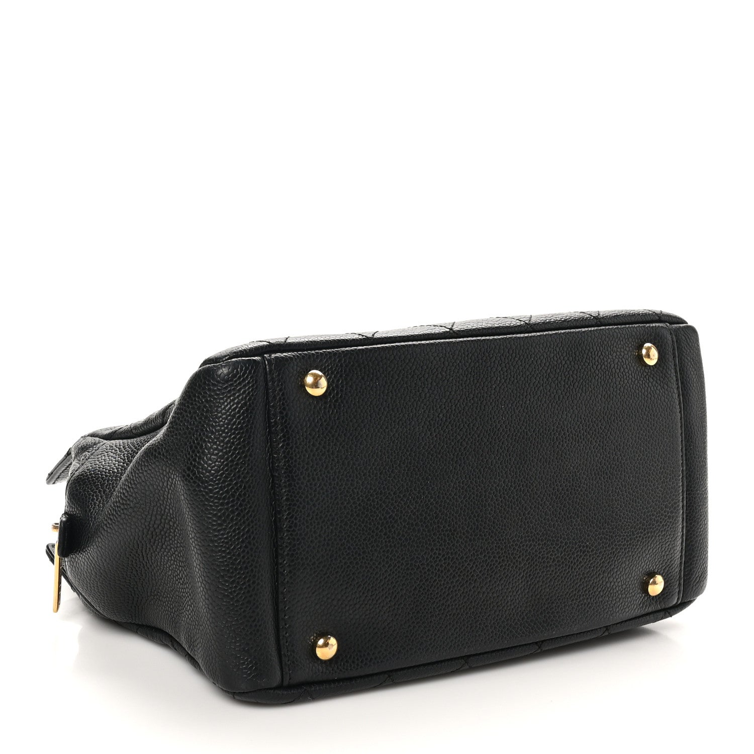 Chanel Caviar Quilted Petit Timeless Tote PTT Black 4 of 10