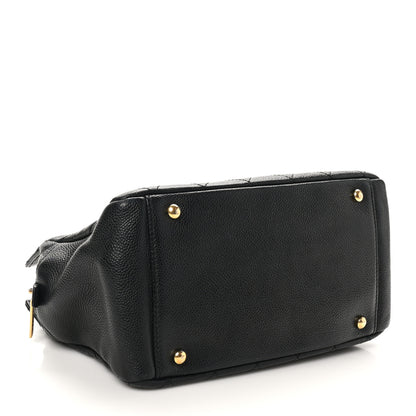 Chanel Caviar Quilted Petit Timeless Tote PTT Black 4 of 10