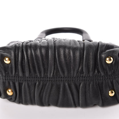 Prada Nappa Gaufre Mini Crossbody Bag Black 16 of 16