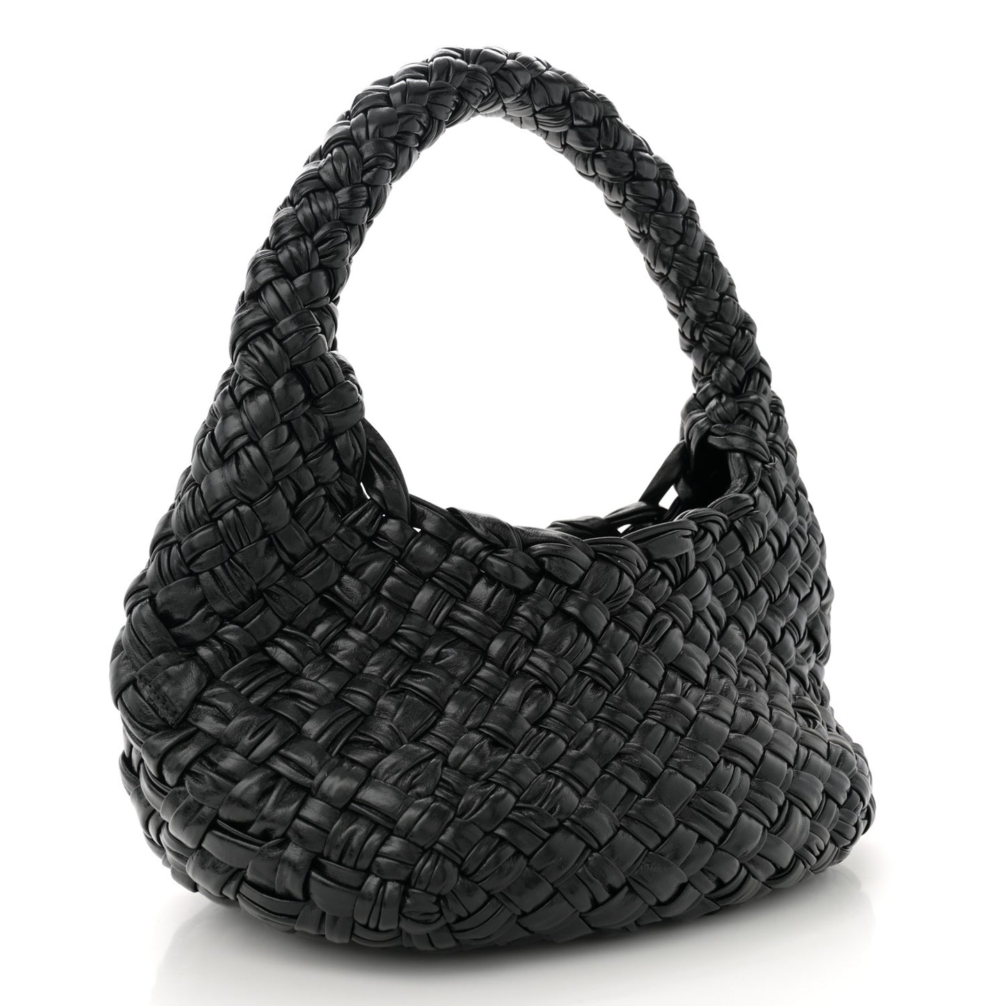 Calfskin Foulard Intreccio Discovery Athene Black