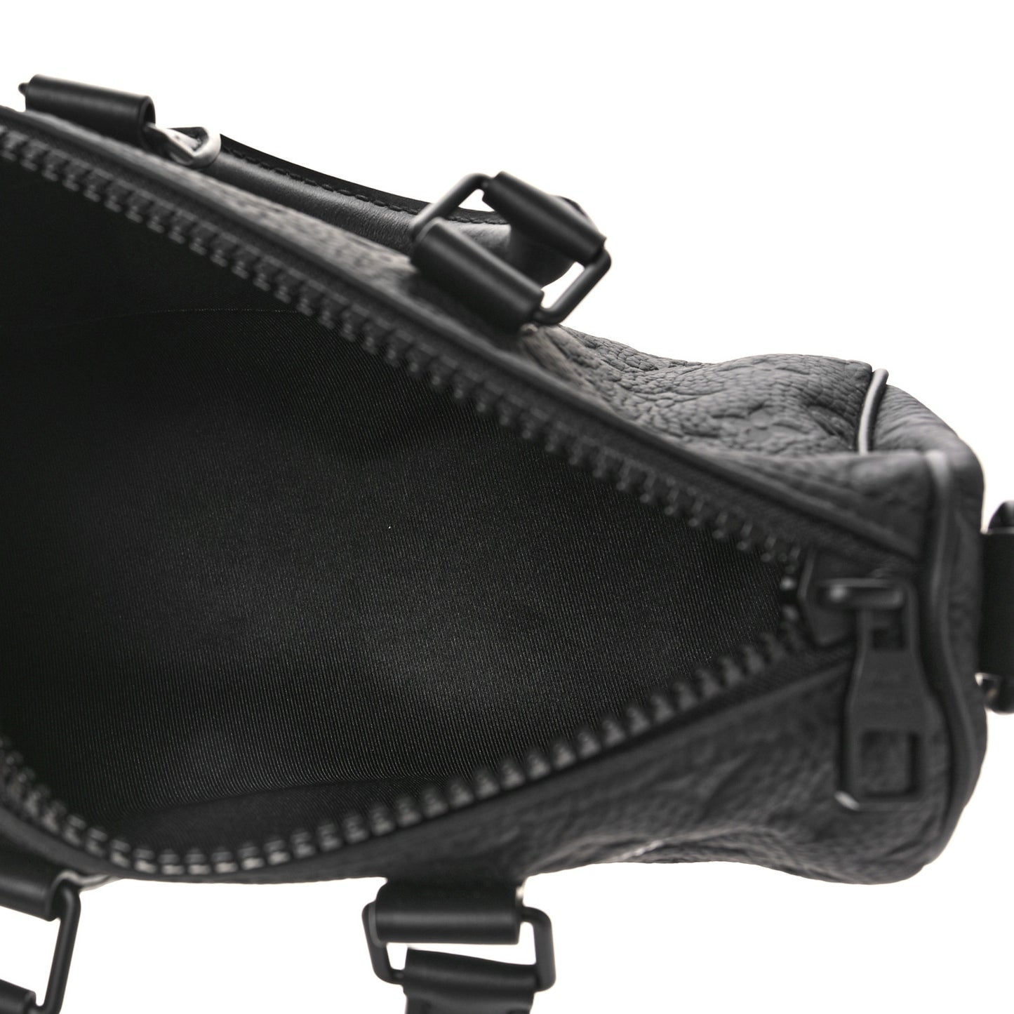 Monogram Taurillon Keepall Bandouliere 25 Black
