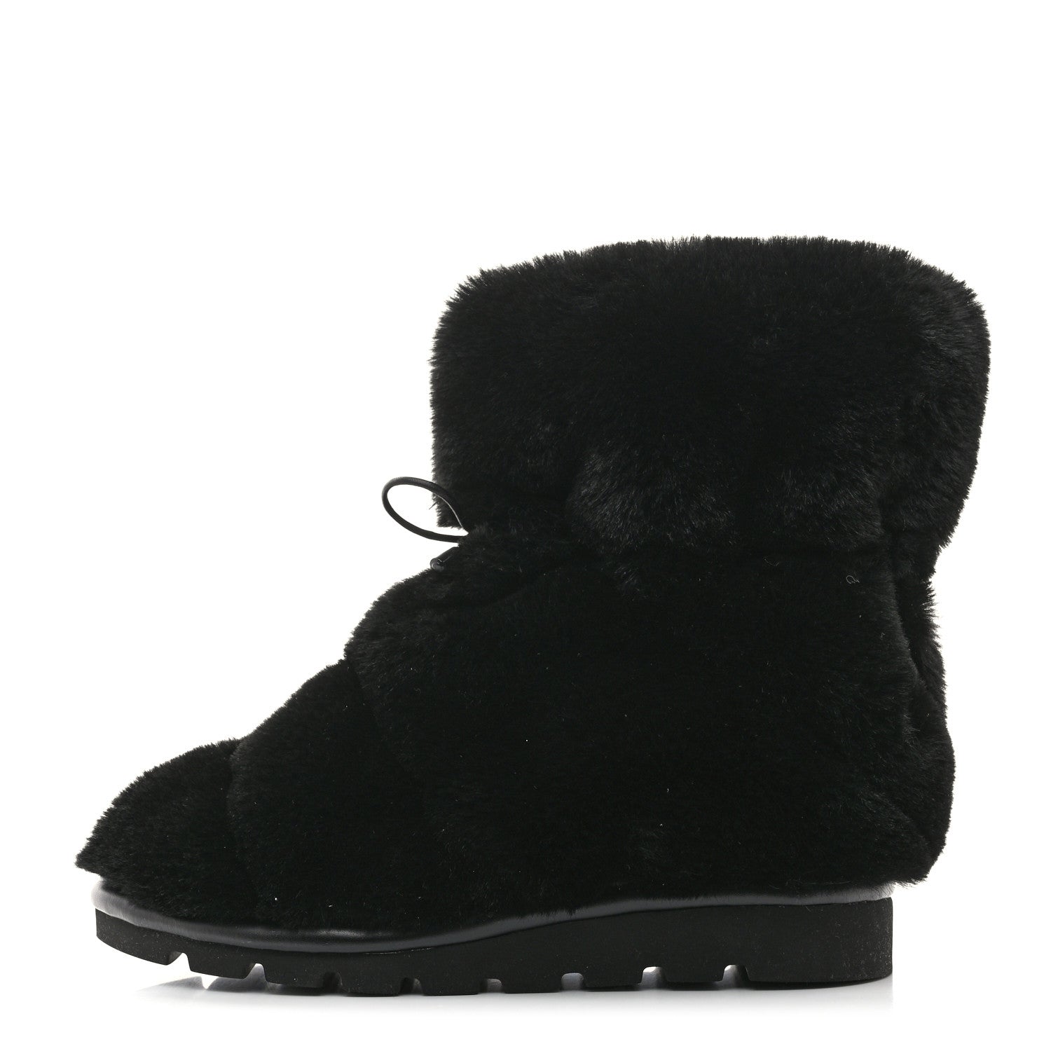 Louis Vuitton Fur Monogram Pillow Comfort Ankle Boot 37 Black 1 of 9