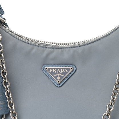Prada Nylon Re-Edition 2005 Shoulder Bag Astrale 7 of 9