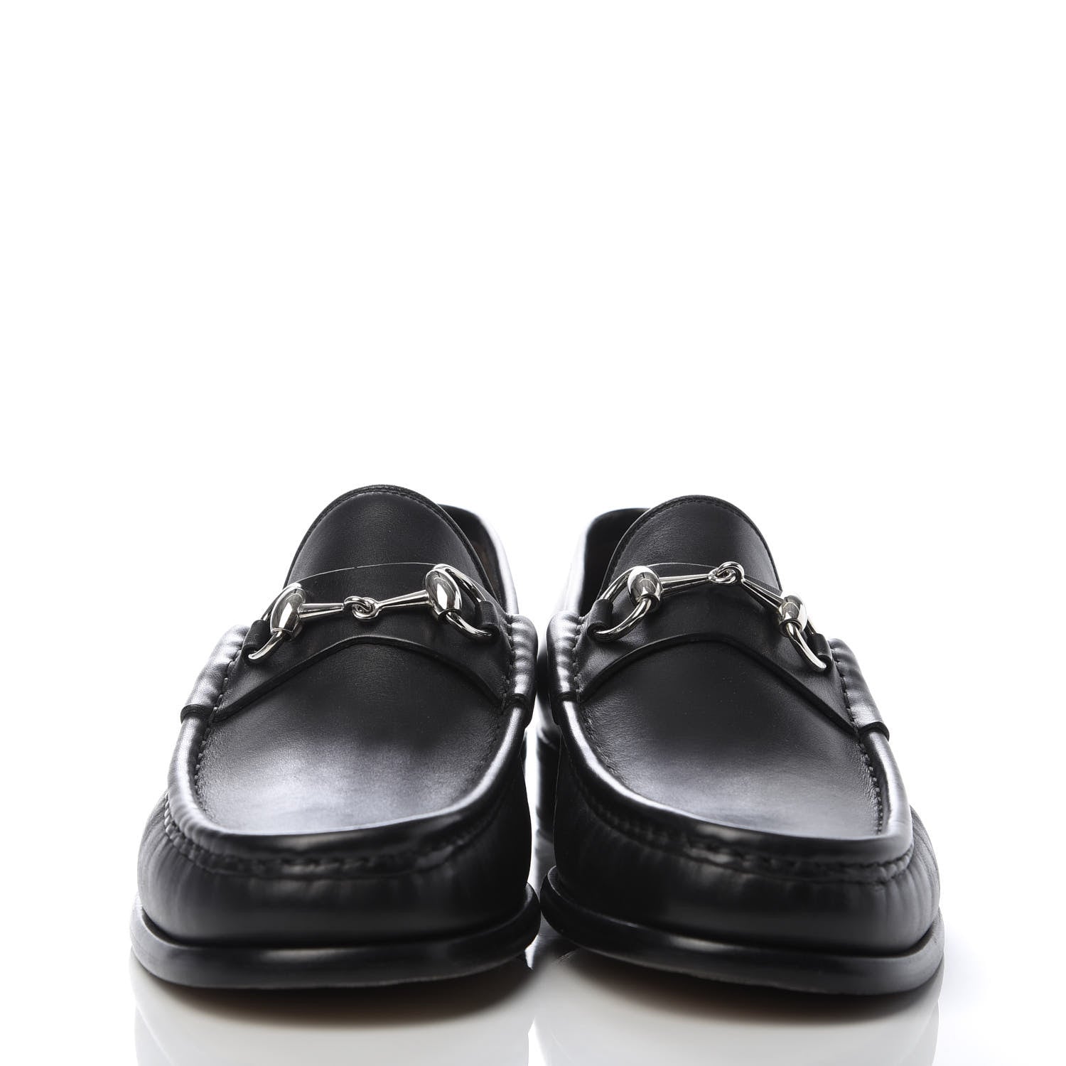 Gucci Calfskin Mens 1953 Horsebit Loafers 8.5 Black 2 of 11