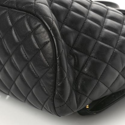 Chanel Calfskin Quilted Small Urban Spirit Backpack Black 10 of 13