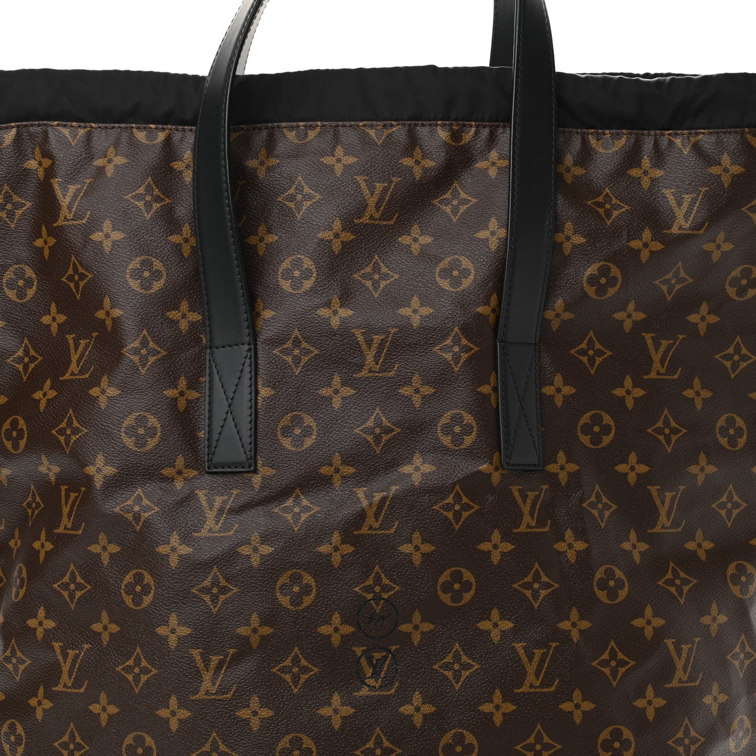 Louis Vuitton Monogram Macassar Fragment Cabas Light 8 of 11