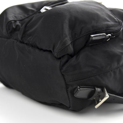 Prada Tessuto Nylon Vela Small Backpack Black 8 of 8