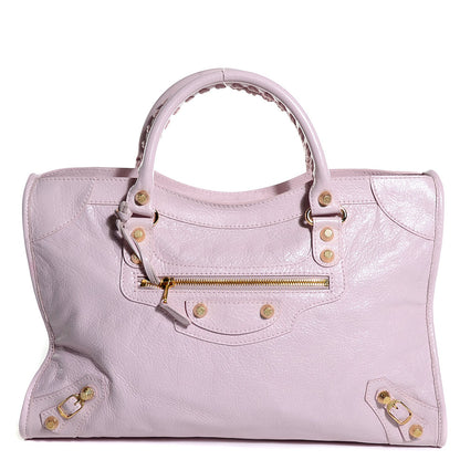 Balenciaga Agneau Giant 12 Gold Hardware City Rose Poudre Rose Petunia 1 of 10