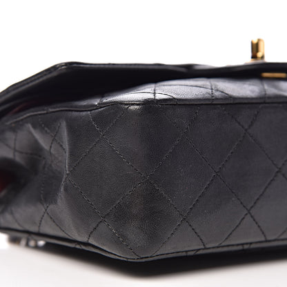 Chanel Lambskin Quilted Small Double Flap Black 10 of 12