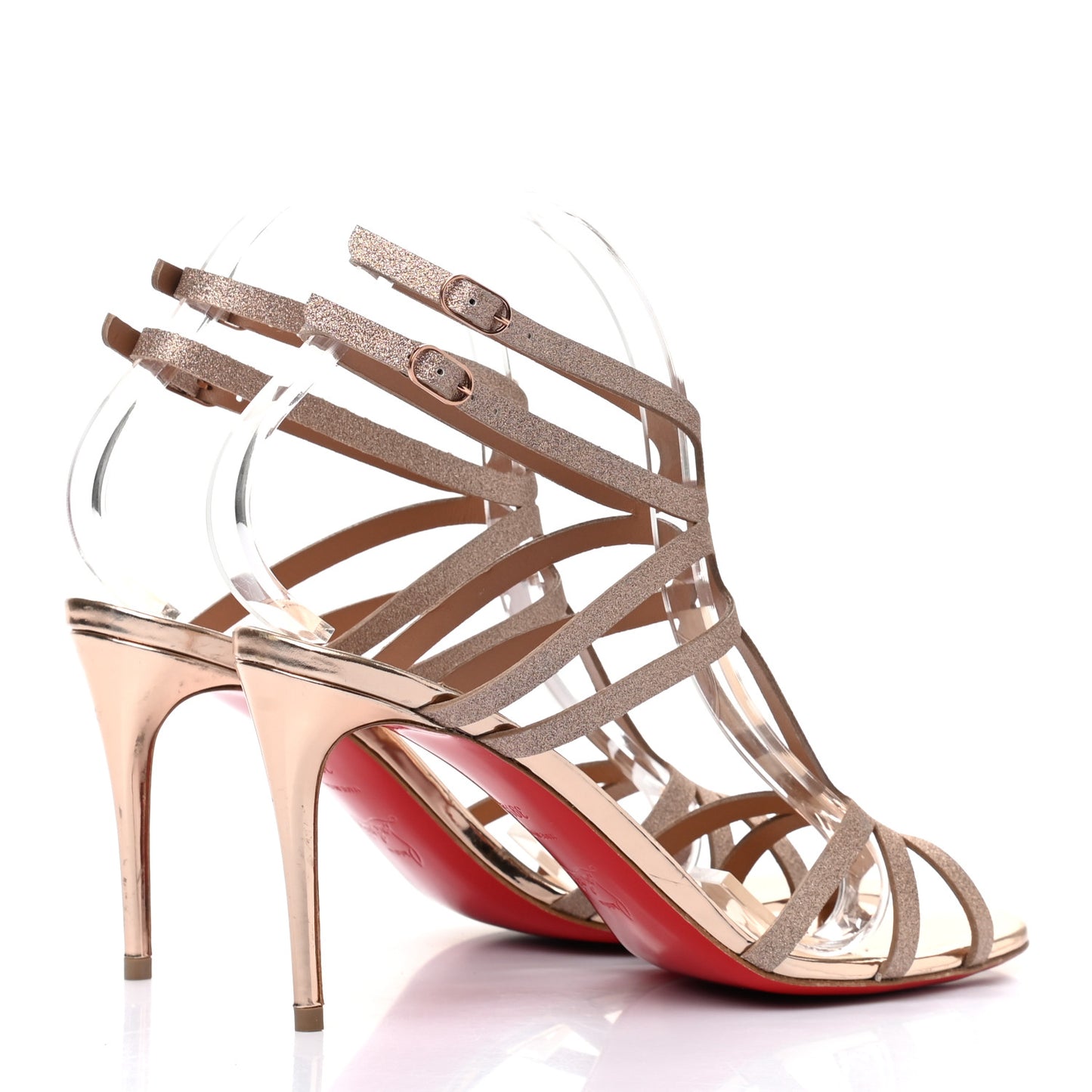 Glitter Renee 85 Sandals 39.5 Courtisane