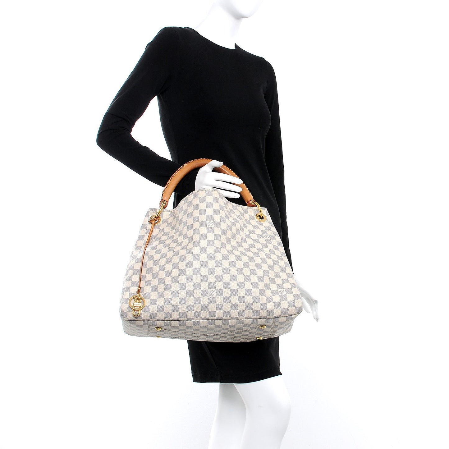 Damier Azur Artsy MM