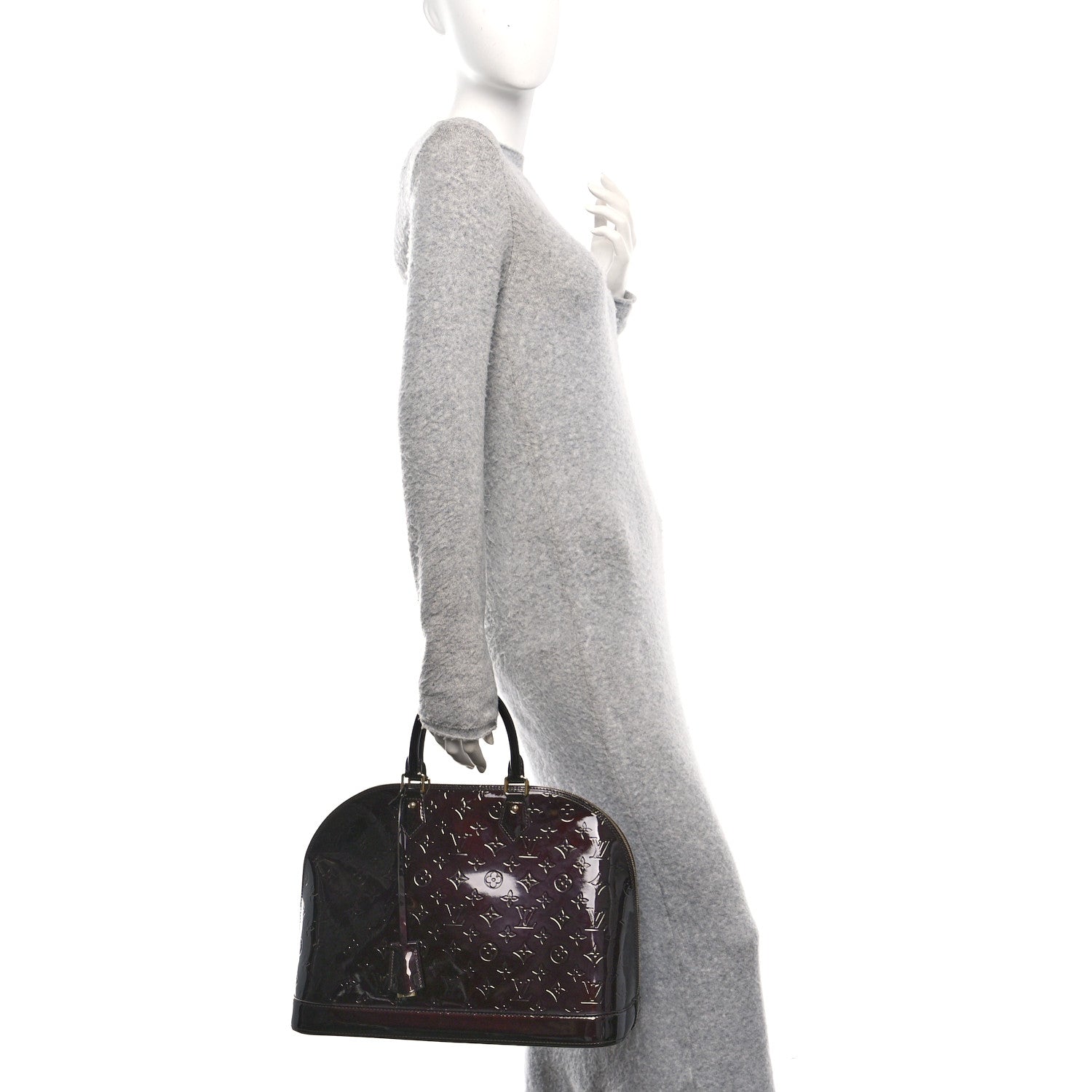 Louis Vuitton Vernis Alma GM Amarante 2 of 9