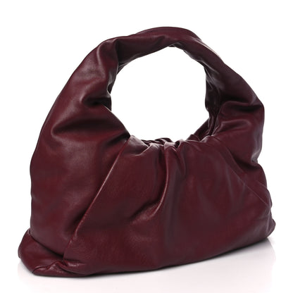 Bottega Veneta Smooth Butter Calfskin Small The Shoulder Pouch Dark Red 3 of 10