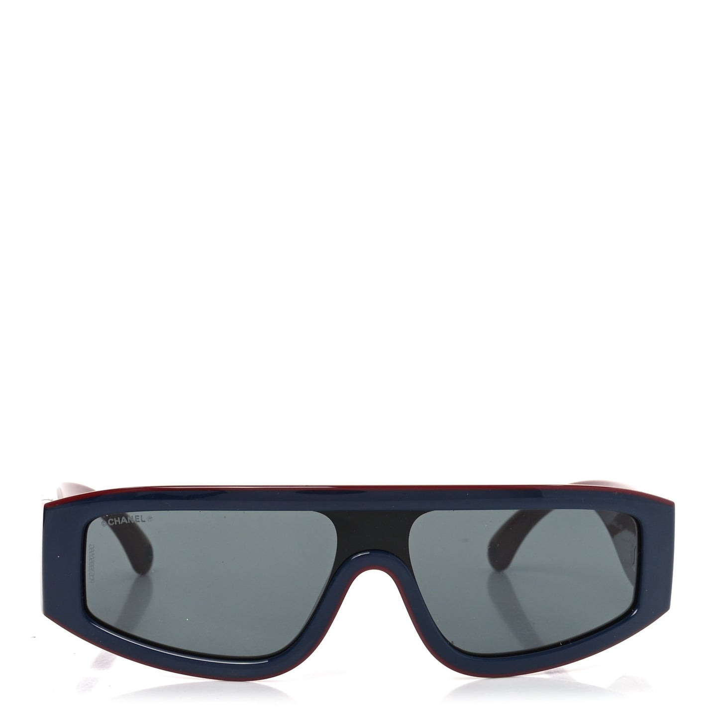 Acetate Cat Eye Sunglasses 6057 Red Blue