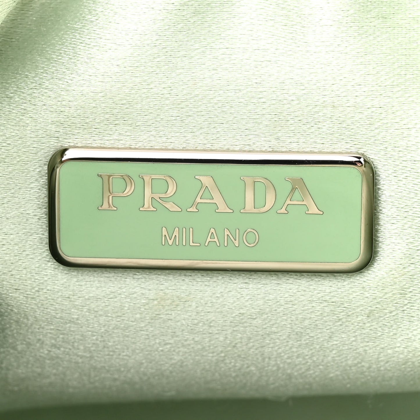 Satin Crystal Re-Edition 2005 Shoulder Bag Acqua