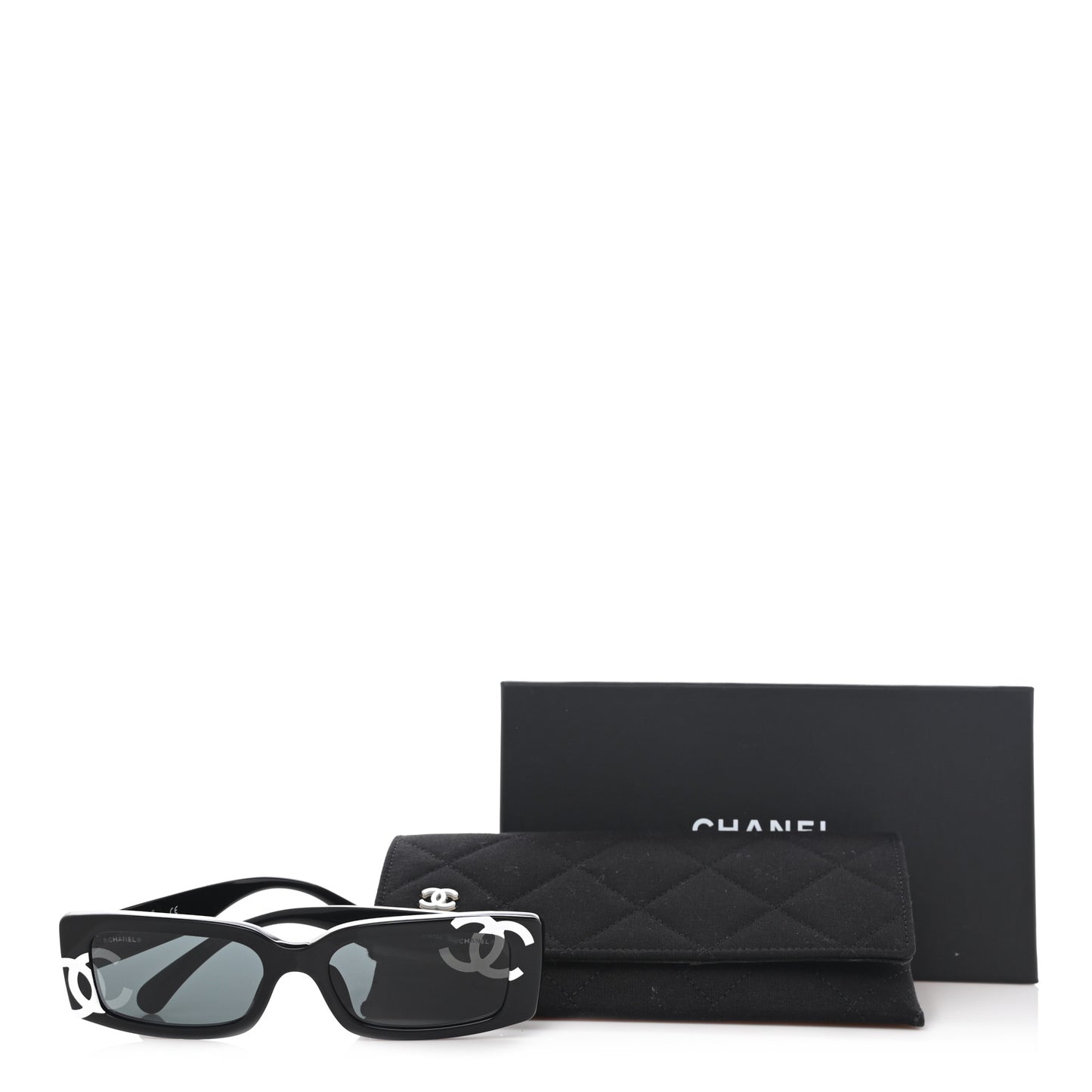 Acetate CC Sunglasses 71473A Black