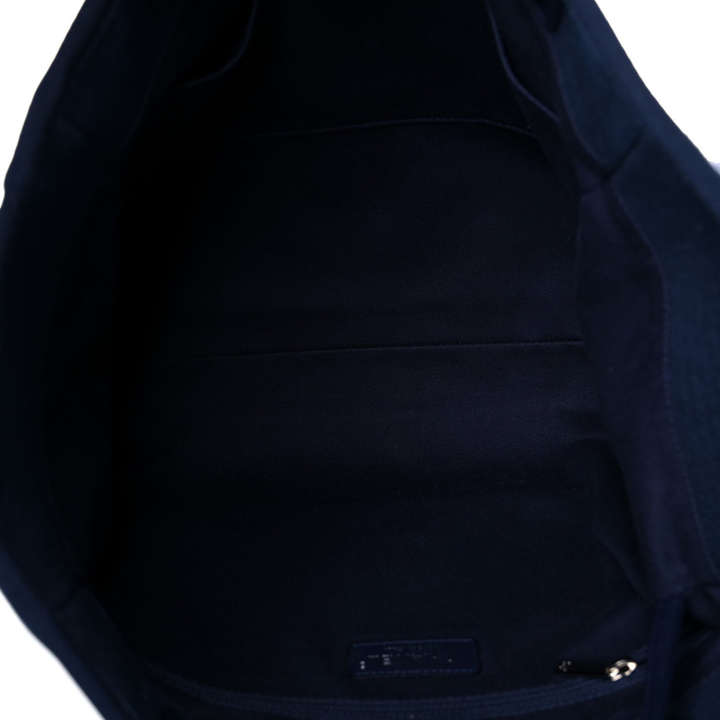 Mixed Fibers Small Deauville Tote Navy