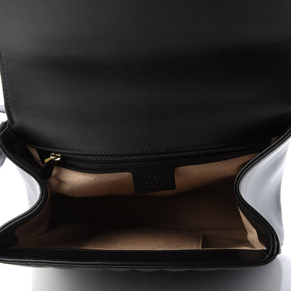 Gucci Calfskin Bamboo Trapuntata Queen Margaret Backpack Black 4 of 8