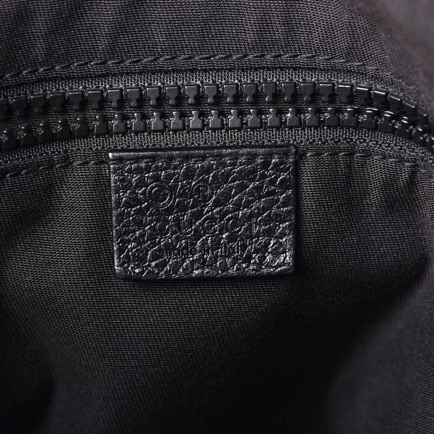 Nylon Monogram Small Flat Messenger Bag Black