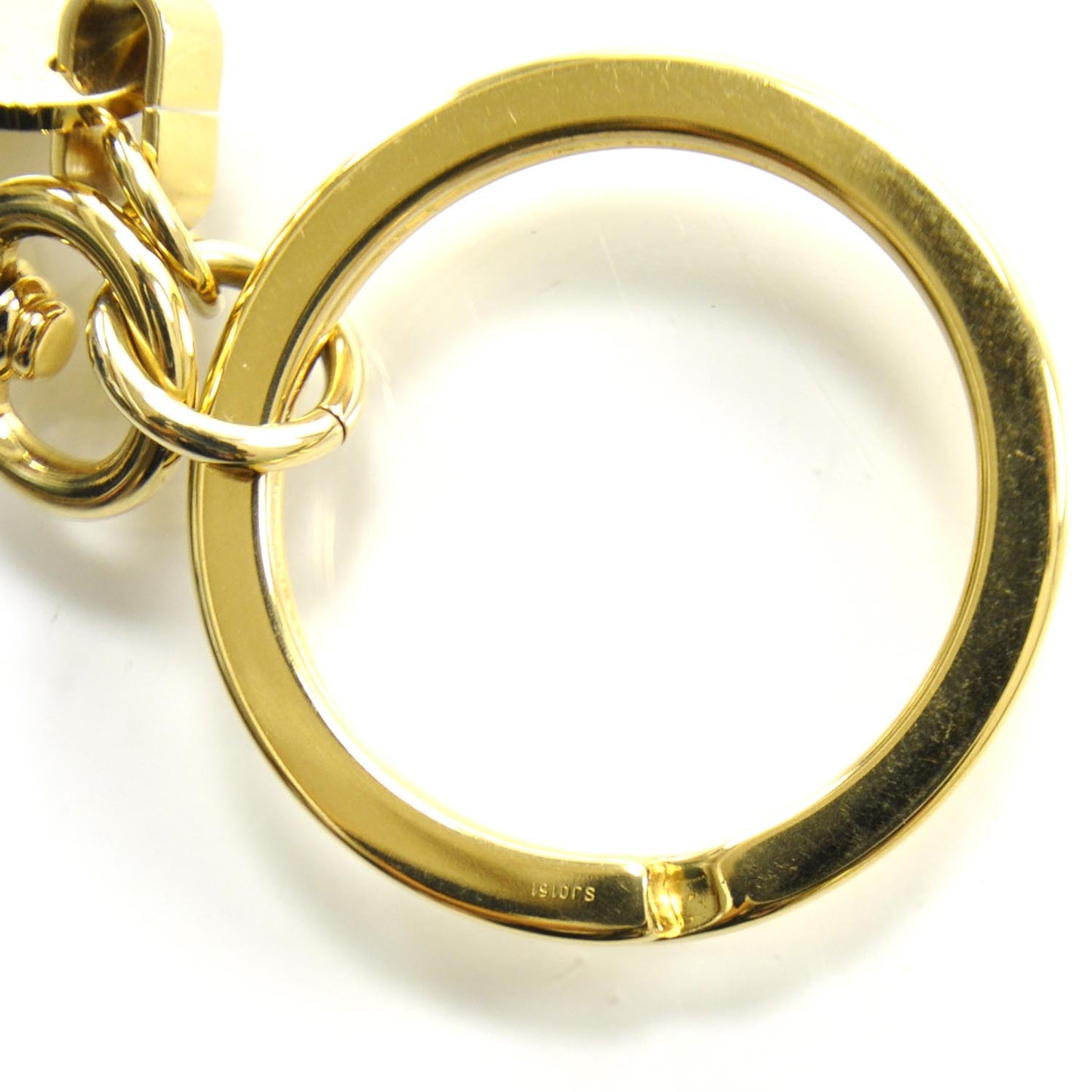 Mini Travel Key Holder Gold