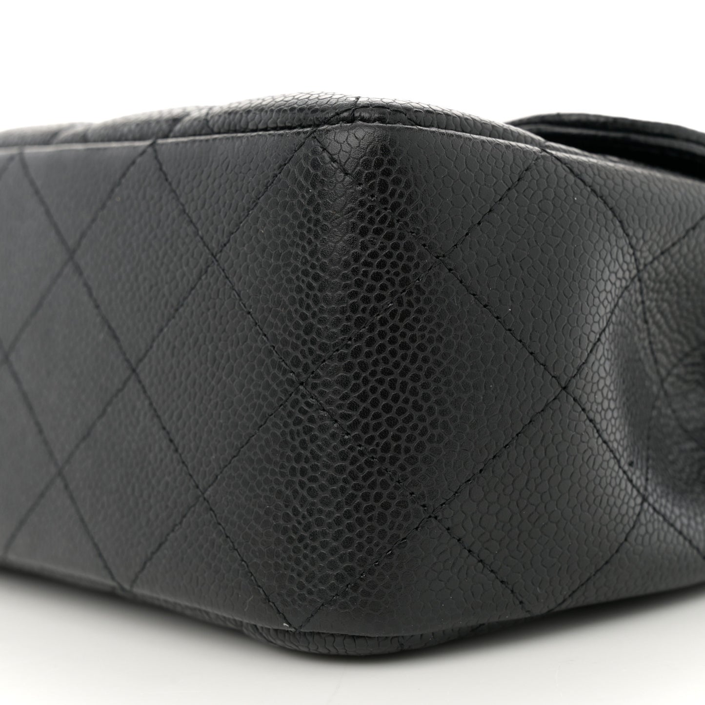 Caviar Quilted Jumbo Single Flap Black