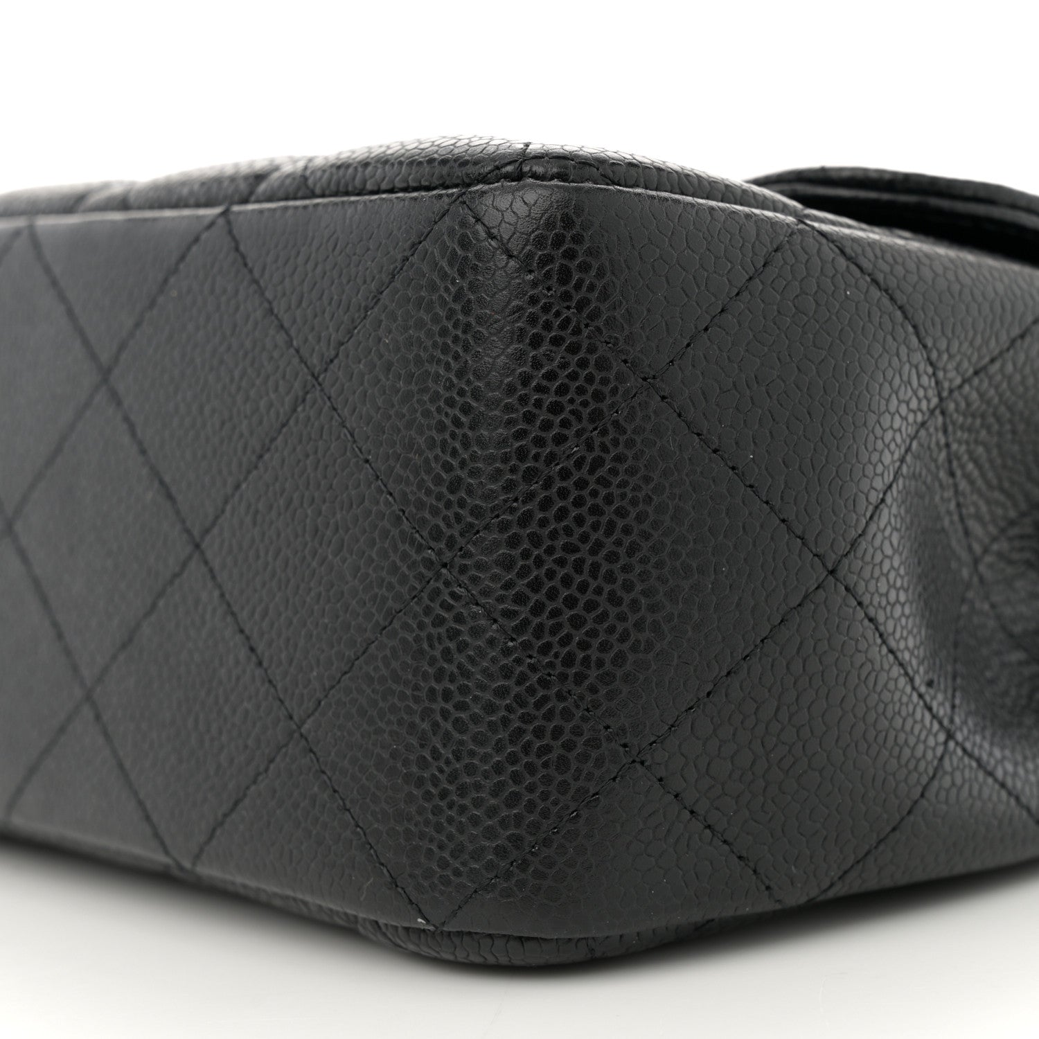 Chanel Caviar Quilted Jumbo Single Flap Black 10 of 11